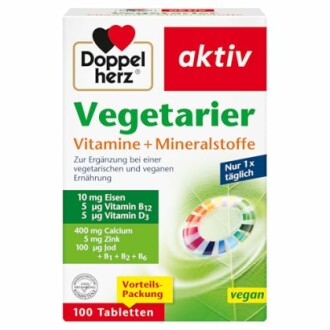 Doppelherz Vegetarier Vitamine + Mineralstoffe