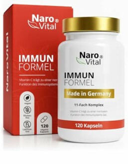 Nahrungsergänzungsmittel zur Unterstützung des Immunsystems, 120 Kapseln