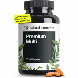Premium Multi Nahrungsergänzungsmittel mit Vitaminen und Mineralstoffen