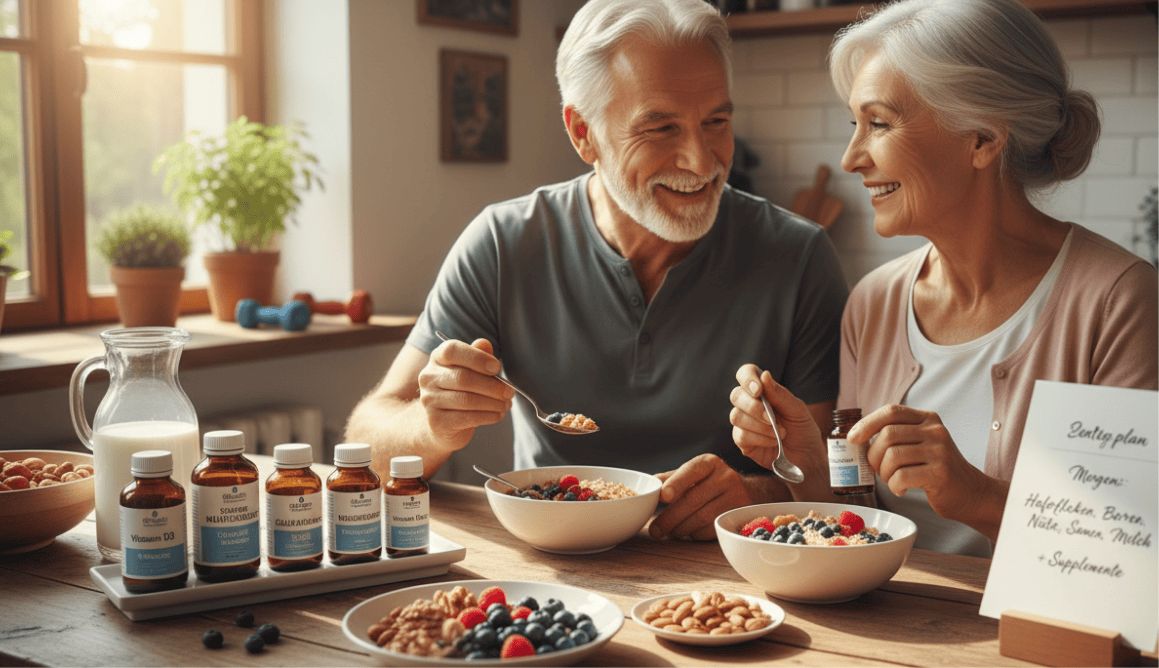 Fitnessorientierte Vitaminpläne - Vitamine für Senioren