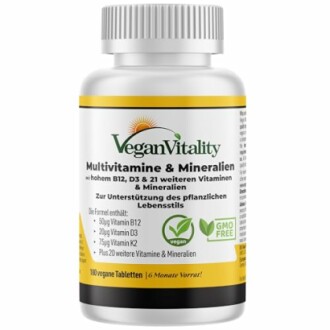 Vegan Multivitamin Tabletten