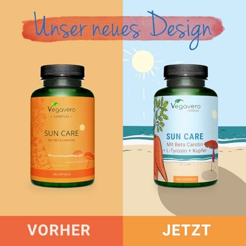 Vegavero Sun Care Produkt im neuen Design
