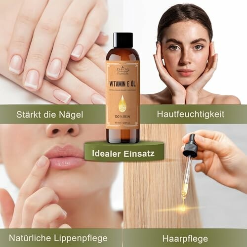 Vitamin E Öl für Haut, Nägel, Lippen und Haare